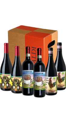 Die Kollektion mit 6 Flaschen