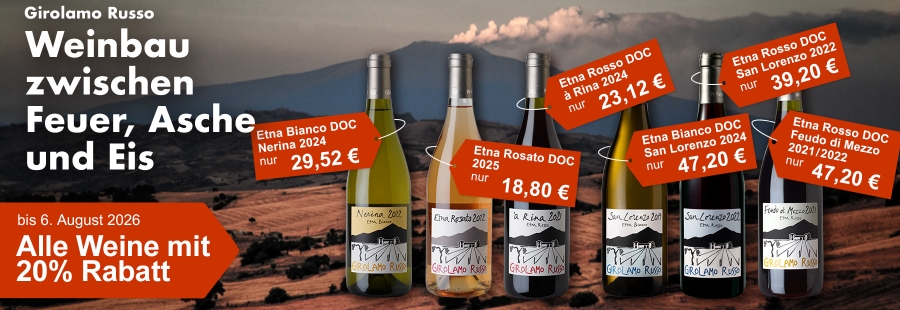 Ausnahme-Terroir, Ausnahme-Winzer: Entdecken Sie Russos Weine vom     Ätna!     