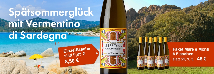 Unser Wein für alle kulinarischen Highlights zwischen Mare e Monti.